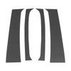 Dodge Ram (1994 - 2001) Carbon Fiber Pattern Black 4 x Pillar Window Trim