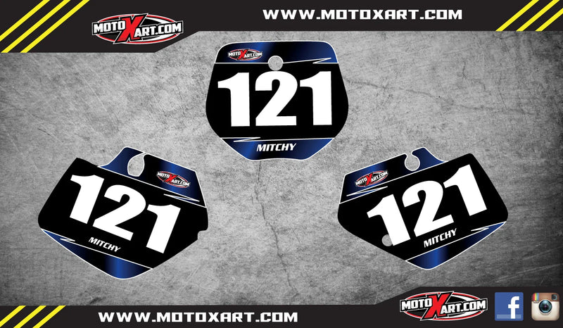 Yamaha YZ 250 Custom Number Plates (1991-1992)