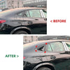 Benz GLC C254 2 x Gloss Black Rear Side Window Louvers (2024-2025)