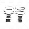 Mitsubishi MV Triton Carbon ABS Door Handle Bowl Cover Trim (2023-2025)