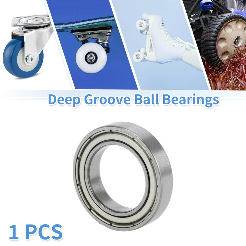 Scooter Skateboard Wheel 1 x Deep Groove Ball Bearings 15x24x5mm