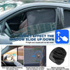 Toyota RAV4 2019-2022 Rear Side Mesh Magnetic Window Sun Shade