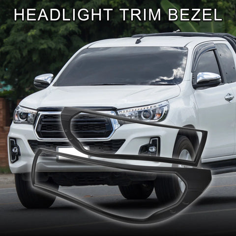 Toyota HILUX REVO Front Headlight Trim Bezel (2015-2017)