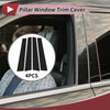Lexus GS (2012-2019) Black 4 Pcs Door Pillar Window Trim