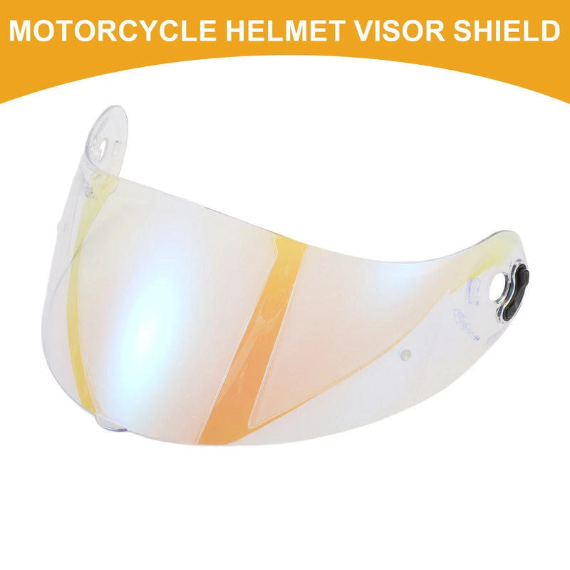 X-803 Motorcycle Helmet Clear Blue 1pc Visor Shield Resin