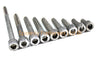 Stainless Steel Bolts m5 m6 m8 Cap Head Allen Key A2 Screw HexSocket Fixing