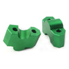 Kawasaki Z750 Z1000 Green Handlebar Riser Clamp (2003-2016)