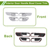 Toyota Land Cruiser Silver Tone Interior Door Handle Bowl Cover Trim (2008-2021)