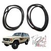 Toyota Land Cruiser BJ60 FJ61 FJ62 HJ60 1980-1990 Front Door Weatherstrip Set
