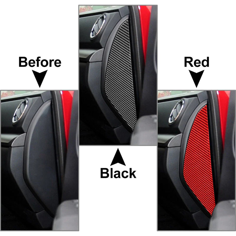 Toyota Tundra Carbon Fiber Black Door Cushion Cover (2014-2021)