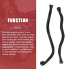 BMW X5 E70 xDrive 50i Pair Crankcase Lower Breather Hose (2010-2013)