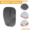 Ford Ranger 2023-2025 Carbon Fiber Black Fuel Tank Door Cap