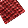 Porsche Macan 3 x Carbon Fiber Red Gear Shift Box Trim (2014-2019)