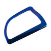 Toyota Corolla 2 x Blue Console Air Vent Trim Frames (2014-2017)
