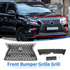 Lexus GX460 Black Front Hood Bumper Grille (2021)