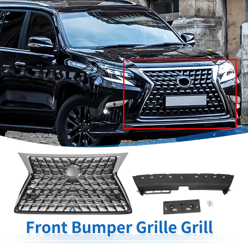 Lexus GX460 Black Front Hood Bumper Grille (2021)
