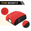Ford F-150 (2015-2020) Black Red Center Console Lid Armrest Cover