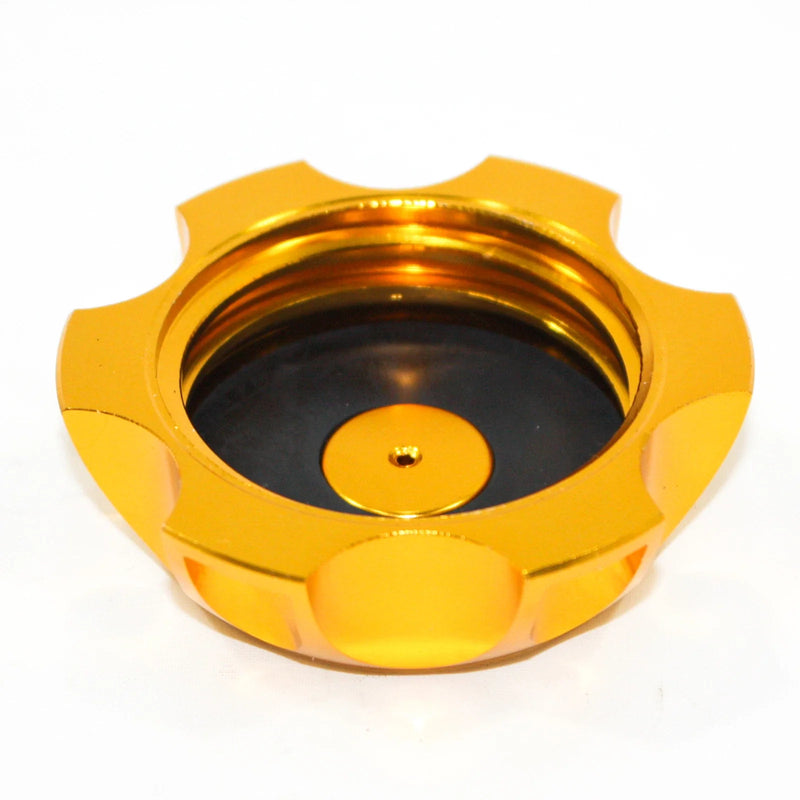 110cc 125cc PIT Trail Dirt Bike GOLD Alloy Gas Fuel Tank Cap + Breather