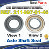 Mercedes C230 / C240 / C300 / C63 AMG / E350 / E400 / E550 / SL500 Axle Shaft Seal