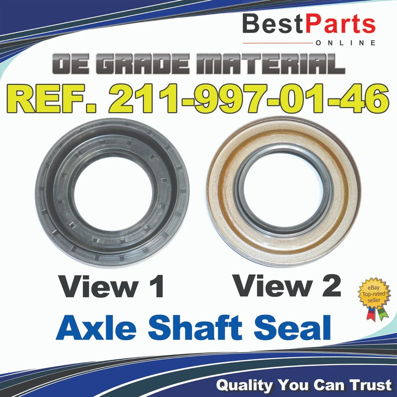 Mercedes C230 / C240 / C300 / C63 AMG / E350 / E400 / E550 / SL500 Axle Shaft Seal