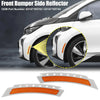 BMW 5 Series Yellow Front Bumper Reflector