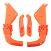 Harley Touring Inner Fairing Batwing Support w/Speaker Brackets (96-13)