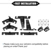 Dodge Ram 1500 (2011 - 2012) Gloss Black Front Grille Assembly with Rivet