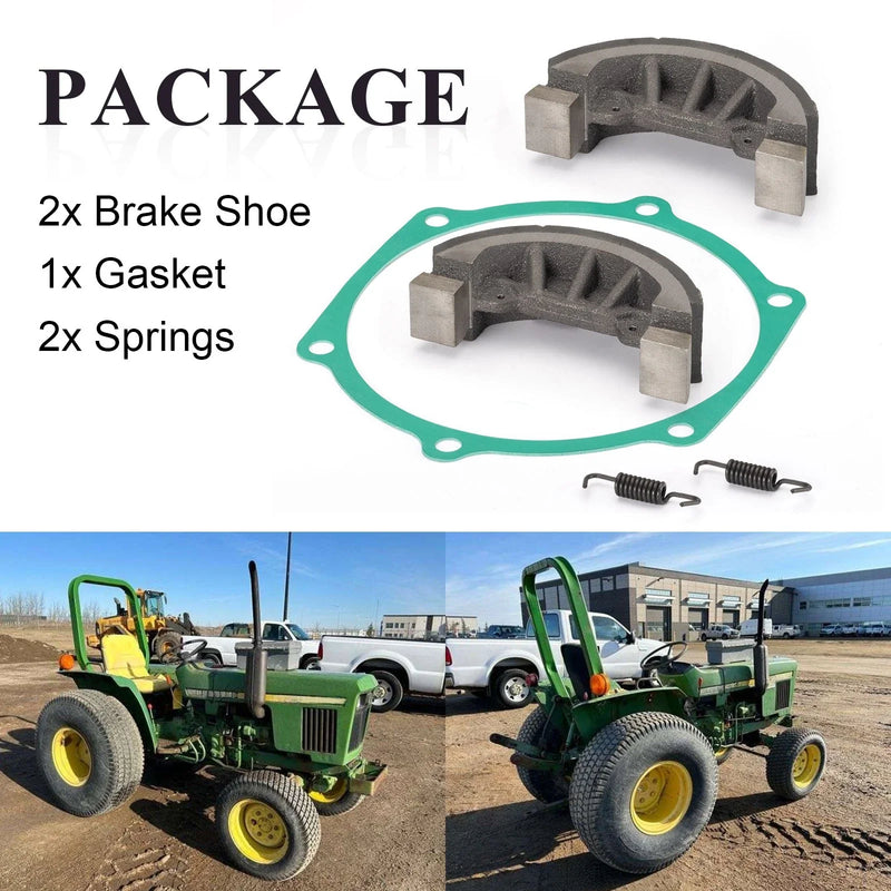 John Deere 750 / 770 / 790 / 3005 Tractor Brake Shoes with Gasket
