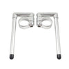 Universal Cafe Racer Motor - Silver 58MM Clip-On Handlebar