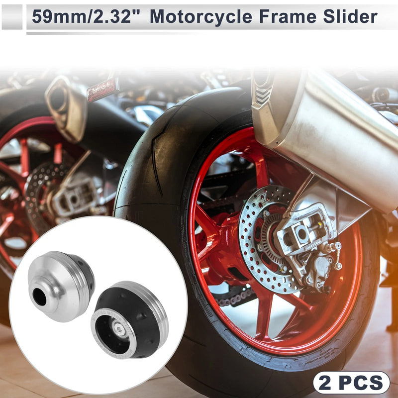 Make Model Slider Frame / 15mm Aluminum Alloy Plastic 2 x / Motorcycle