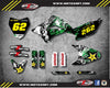 Kawasaki KLX 110 Full Custom Graphic Decals (2010-2023)