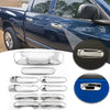 Dodge Ram 1500 2500 3500 Chrome 4 Door Handle & Tailgate Covers (2002-2008)