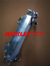 Suzuki RM250 Aluminum Radiator + Red Hose (1996-1998)