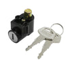Suzuki GN125 Black 2 x Stainless Steel Motorcycle Steering Lock