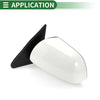 Toyota Highlander Left Side Door Mirror Glass (2008–2013)