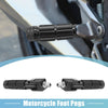 Motorcycle Pair 7mm Aluminum Alloy Rearset Footpeg Fold Footrest
