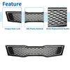 Kia Optima (2011-2013) Black Chrome Silver Tone Front Upper Bumper Grille