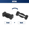 Chevrolet S10 GMC Sonoma 15726082 Rubber Black 1 x Pair Latch Bumpers