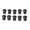 Vibration Dampening 10 x M5 Motorcycle Windshield Rubber Nuts (All Years)