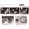 ATV UTV Snow Motorcycle 50' Fuel Lines & Primer Line