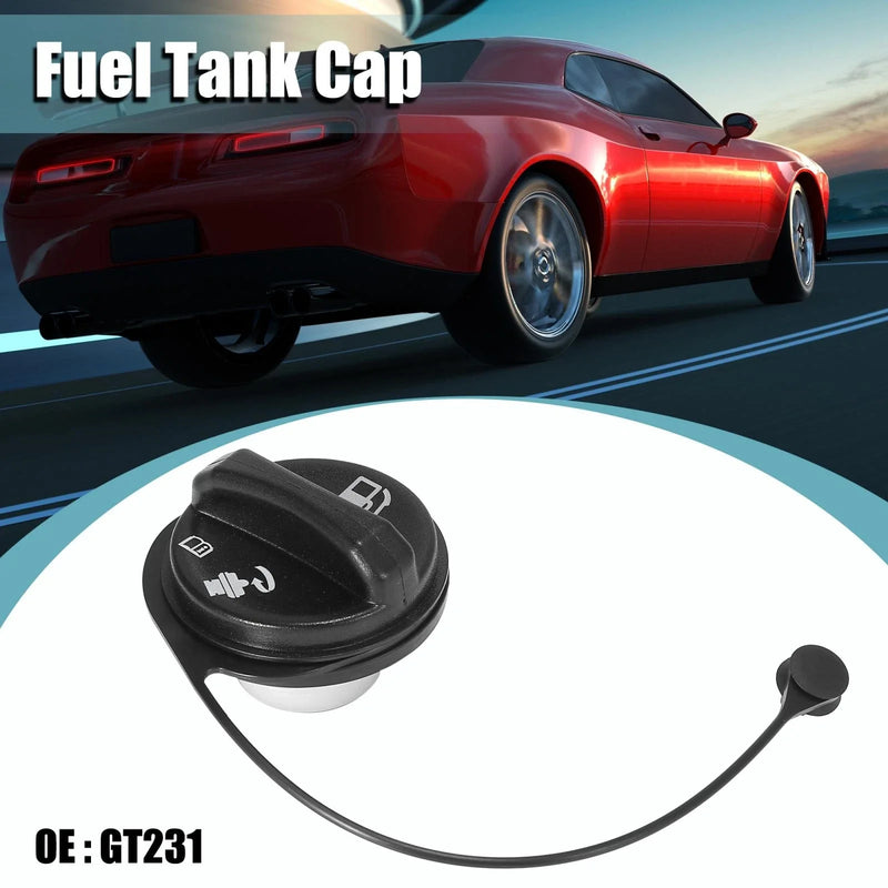 Chevrolet Car Gas Cap Cover Black