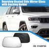 Jeep Cherokee Heated Left Rearview Mirror Glass