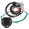 Yamaha YB125SPD, YBR125ED Stator Coil, Regulator Rectifier, Gasket (2008-2014)