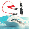 OMC-Johnson Ignition Tether On-Off Key-Switch With Safety Lanyard