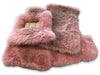 Rolls Royce Wraith Pink Genuine Sheepskin Floor Mats (2013-2017)