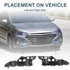 Toyota Highlander 1 Pair Front Bumper Retainer Bracket
