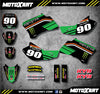 Yamaha TTR 90 Custom Graphic Kit BURNOUT STYLE (2000-2006)