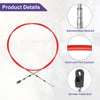 Yamaha 2 x Throttle Shift Control Cable Red
