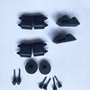 67-72 GM A-Body Chevelle, Nova Rubber Stopper & Hood Adjuster Kit (1967-1974)