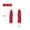 Subaru BRZ 2013-2020 2 x Red Central Console Trim Covers (2013-2020)